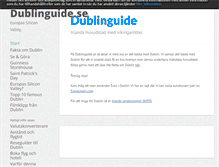 Tablet Screenshot of dublinguide.se